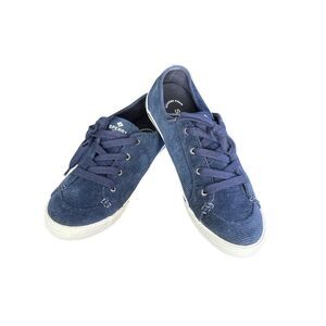 SPERRY Lounge LTT Dark Blue Corduroy Sneakers Women’s Size 9